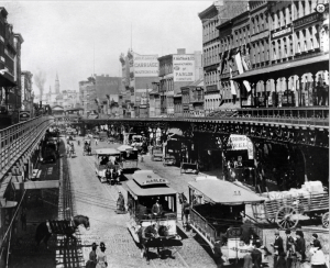 Bowery-Looking-North-From-Canal-Street-Circa-1880
