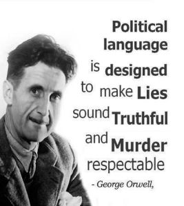 political lang orwell