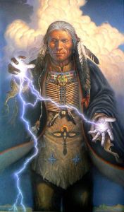 Shaman Controlling Energy