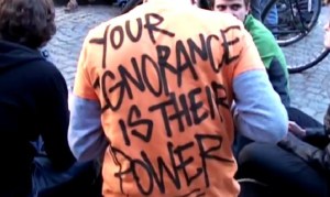 your ignorance