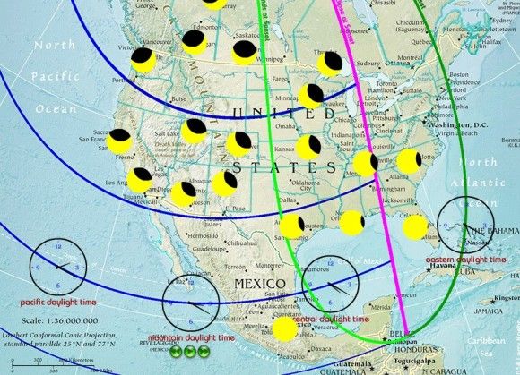 Oct 23 Eclipse from Earthsky.org